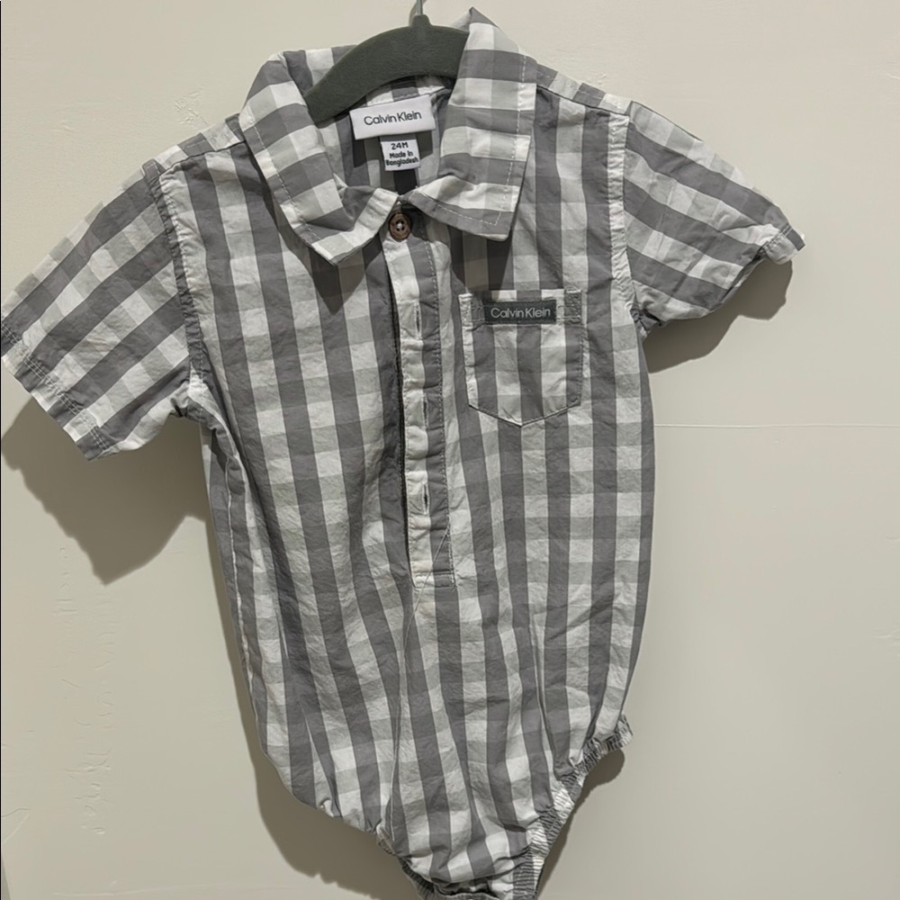 Calvin Klein onesie
